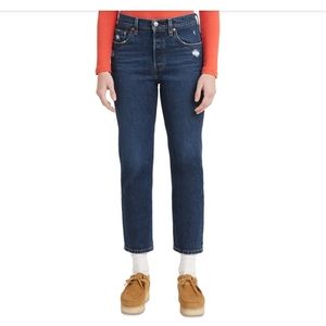 💖 Levi's 501 Original Cropped Jeans in Short length.